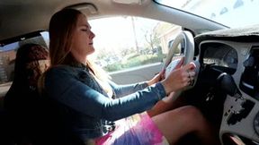 INEED2PEE Vika wetting her panties outside
