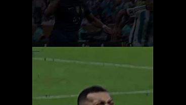Mbapp&eacute_ amassando uma Argentina na final da copa de 2022