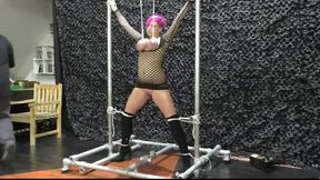 Nova Pink - Breast Hanging Predicament Challenge live in Public in our Studio - Full Clip wmv SD