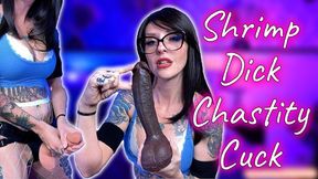 Shrimp Dick Chastity Cuck