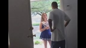 Teen test out her fur pie with toys and then gets some dick