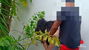 Pinay New Viral - Nagpakantot Sa Bakuran Ang Malibog Kong Tropa