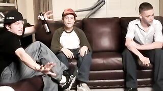 Watch as a wild orgy of slapping, spanking and ass-pounding goes down in a steamy homemade video!