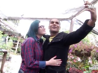 Sexy Latin babe Clara Lucia Oiled Up and Fucked Unfathomable In Naughty Pickup Screw - CARNE DEL MERCADO