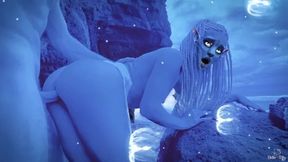 Pandora's Avatar Creampied in Naughty Anal Scene