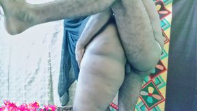 Tamil Desi beautiful wife is having sex with her husband in a rough way homemade sex