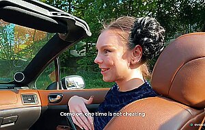Eva soda, utroskab med den forste kvinde i bilen  sex i bilen