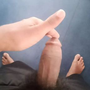 Intensive orgasm by indian teen boy masturbation