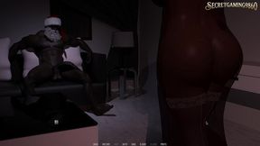 ariana s dark christmas 2 (part 03) by sieglinnde - cuckold husband cums as cheating wife tells him how she fucked a bbc - 3d porn game