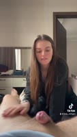 Katy Milligan's Morning Delight: Deepthroating My Cock After TikTok