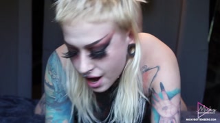Inked teen Micky Bottenberg gets fucked like a slave