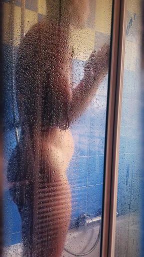 Memorable moment from &quot;Watch me play &amp; shave in my shower - Voyeur Time with Annika Belle&quot;