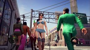 Saints Row The Third Remastered - Strip club : big tits and big ass strippers and whores