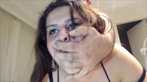 Hot English teacher with a huge ass gets her young pussy pounded from behind in POV