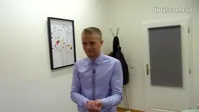 Blonde in Bowtie Fucks Doggy Style - Dirty Scout Seduction