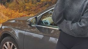 Pulled over for a moment — the road can wait, the cigarette can’t.