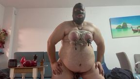 Slave in Chastity Punished and Anal Dilated