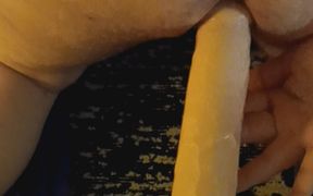 Fuck My Ass with Large 10 Inch Dildo