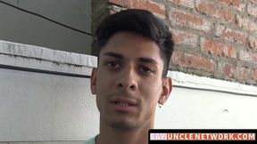 SayUncleNetwork.com - Straight Latino jock's gay transformation and bareback stranger