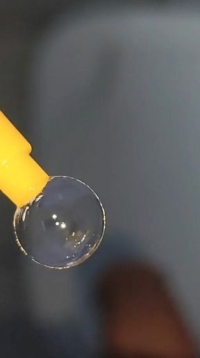 Straight Stepdaddy Applies the Super Dilator Inside the Glans for Extreme Erection.