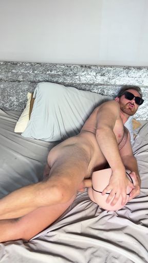 Big Dick Pounding Fake Pussy After Work