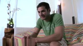 Gay sexy men swallowing cum Not every one can nibble there lip and take
