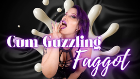 Cum Guzzling Faggot