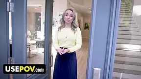 What Happens When You Knock On A Neighbors Door And The Bodacious Milf Crystal Shows Up