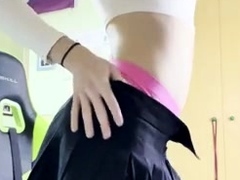 Lucia Perez Shaking Ass On Live Cam Show