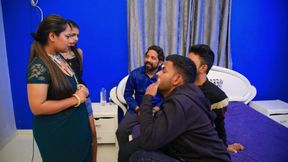 Fundraisers Collected the Donation From the Madam's Vagina