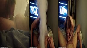 hardboiledegg3 -& amber has come over for another suck and puff while im watching porn in the back ground homemade melbourne vic jul 05, 2025 14mins long