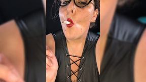 Red lips and Marlboros