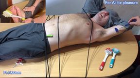 Step dad is tied, tickled and punished