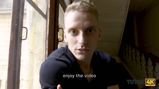 TUTOR4K. Hot Russian teacher was wearing too hot outfit for angry student