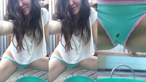 princess go pee pee in her panties