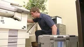 Gayoffice Receptionist Fucked By Hunky Mechanic