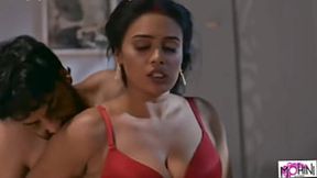 Hot Indian Desi Mom's Boob Milk Orgy with Stepson