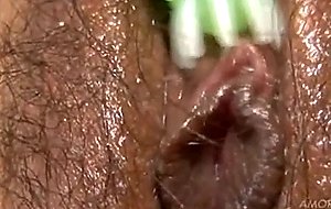 Rubbing that big clit