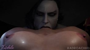 Lady D putting some ladies in their place [Futaholic]