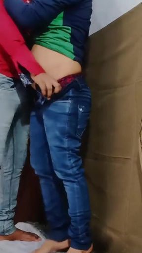 Captivating moment from "Lahore Wali Mast Anty Ki Dard Bhari Chudai"