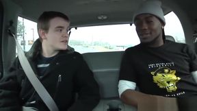 Justin Cross Gets His First Taste Of Black Cock