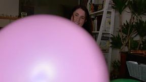 Lola Rides a Vibrating Balloon