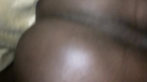 Ebony tranny shows asshole - Rose Butts Production