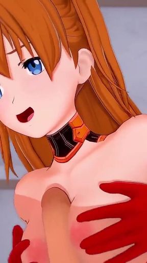 Asuka Titjob : Neon Genesis Evangelion hentai parody