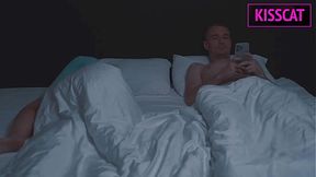 Step Mom Can't Resist Step Son's Big Cock in Share Bed � Will She Notice When He Fuck Stepmommy