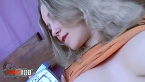 Electra: Electra, Blonde with Big Natural Tits Fucked on the Bed