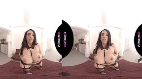 Latina Katrina Moreno Masturbates in VR, Letting You Play with Her Big Ass and Tits in POV Filth Talk