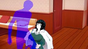 one punch-man hentai - fubuki blowjob - japanese asian manga anime game porn