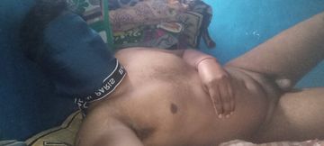 My Penis Masturbation with Real Face