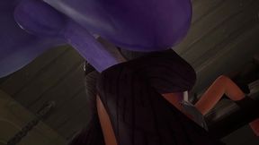 redhead elf has bsdm threesome sex in a dungeon - warcraft parody